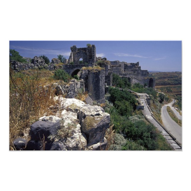 Foto Siria, Castillo de Marqab, castillo de los Cruzado (Frente)