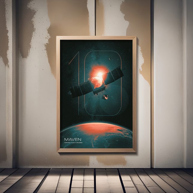Foto Sistema solar, 10 años del satélite Maven Mars (Subido por el creador)