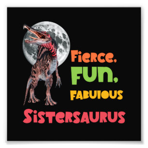 Foto Sistersaurus Squad de Dinos Hermanas Diseño Corres
