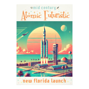 Foto Sitio de lanzamiento de la nueva Florida futurista