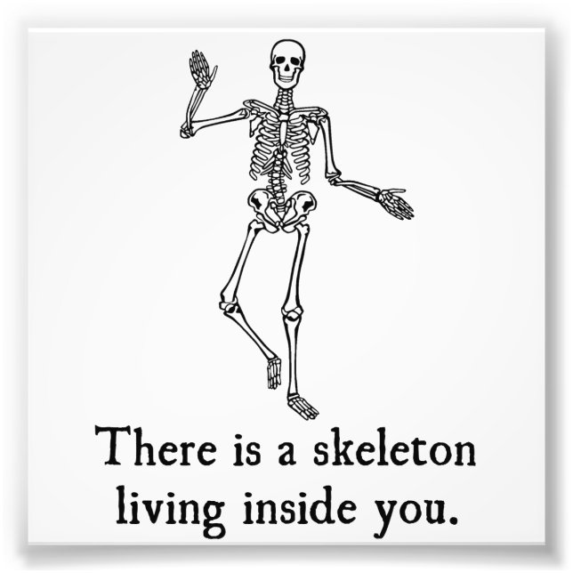 Foto Skeleton Living Inside You