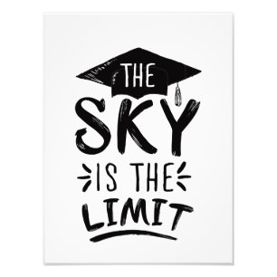 Foto Sky es el límite de títulos de graduación intelige