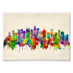 Foto Skyline de Charlotte Carolina del Norte