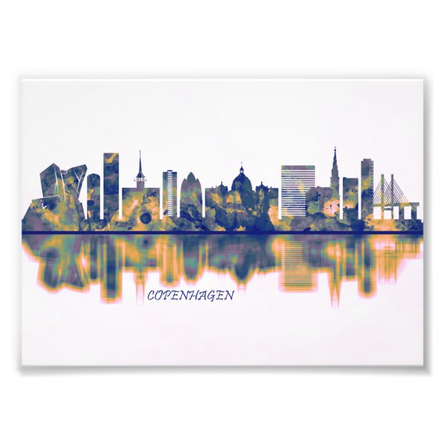 Foto Skyline de Copenhague (Frente)