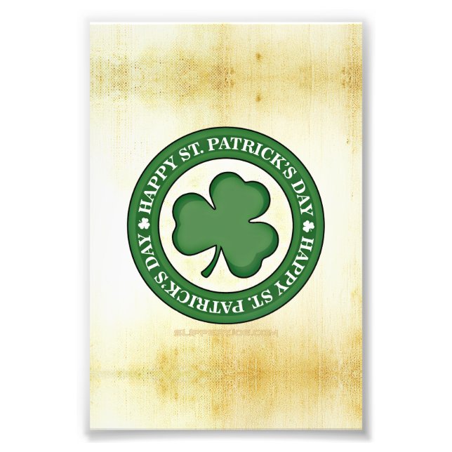 Foto SlipperyJoe celebra el Día de San Patricio Iris (Frente)