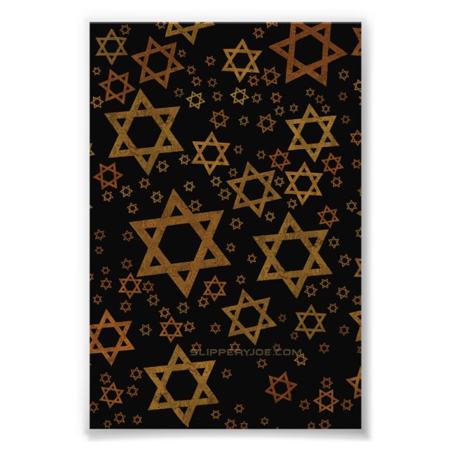 Foto SlipperyJoe's estrella de David temática de Hanukk (Frente)