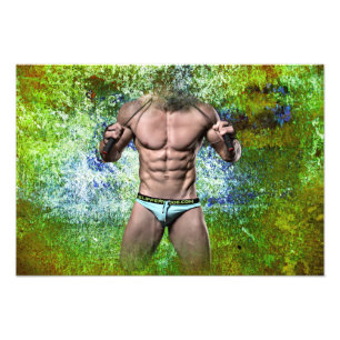 Foto SlipperyJoe's hombre adulto muy musculoso sin cami