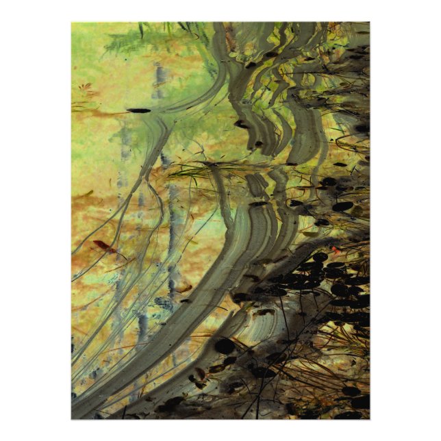 Foto "Sobre la presa de Beaver I" Abstractly Enhanced P (Frente)