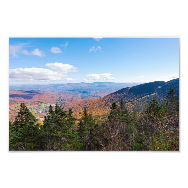 Foto sobre monte mansfield mirando a stowe (Frente)