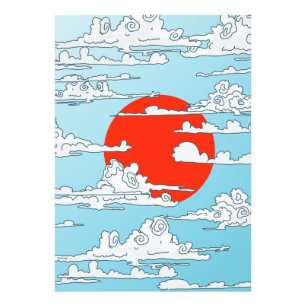 Foto sol naciente japonés