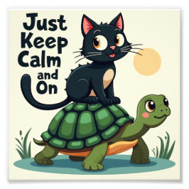 Foto Sólo mantener la calma y seguir adelante