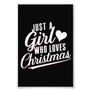 Foto Sólo un chica que ama a los Navidades