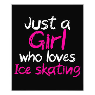 Foto Sólo un chica que ama el patinaje sobre hielo