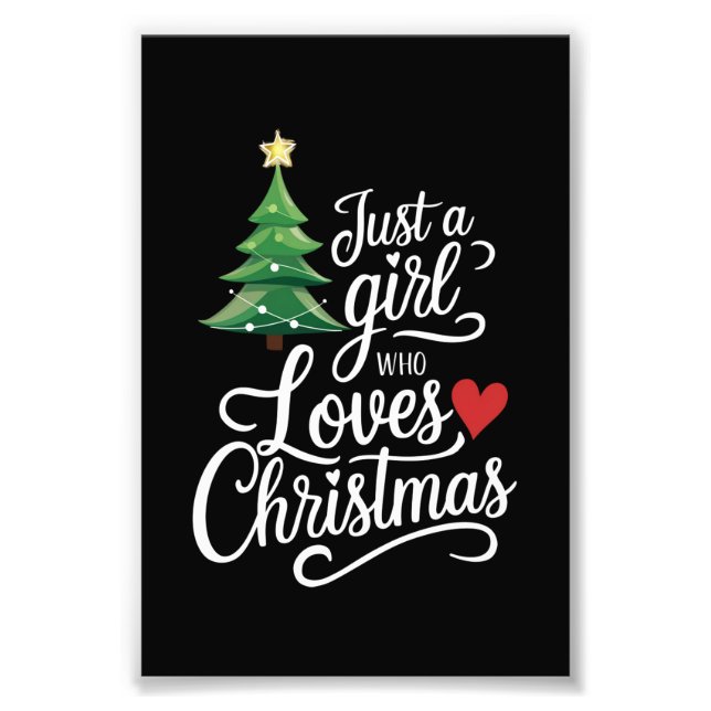 Foto Solo un Chica que ama el regalo de la familia de l (Frente)