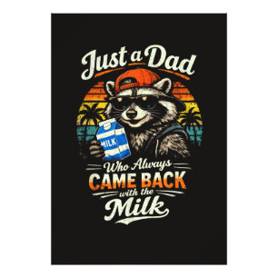 Foto Solo un papá que siempre volvía con la leche