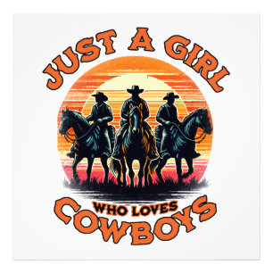 Foto Sólo una chica que ama a los vaqueros