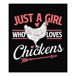 Foto Sólo Una Chica Que Ama Los Pollos - Amante De Los 