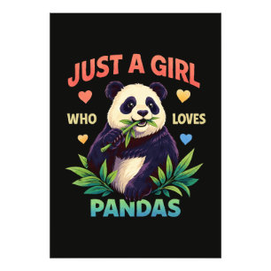 Foto Solo una chica que ama pandas lindo
