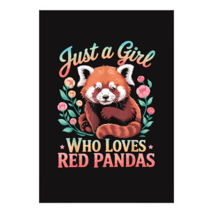 Foto Sólo una chica que ama pandas rojos