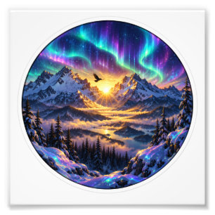 Foto Solsticio de Sol a Través de la Cordillera