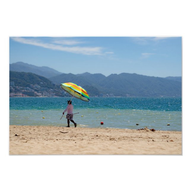 Foto Sombra en la playa (Frente)