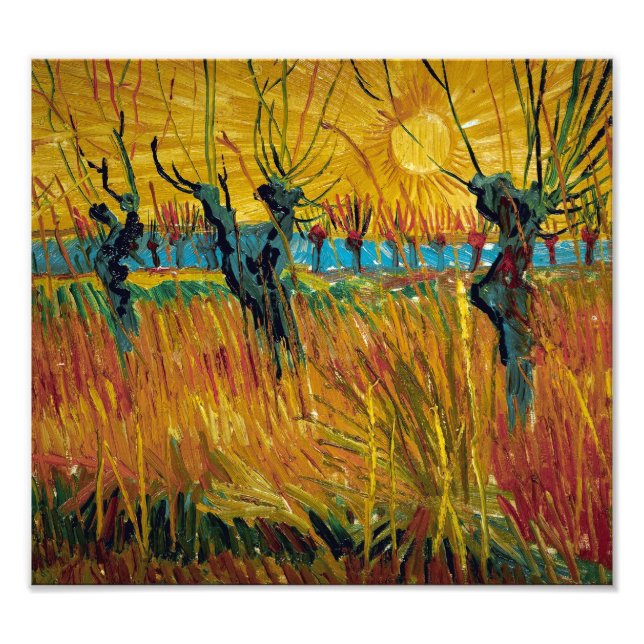 Foto Sombras al atardecer | Van Gogh | (Frente)