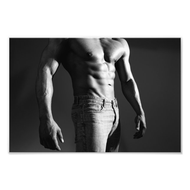Foto Sombras Músculos Hot Guy Poster (Frente)