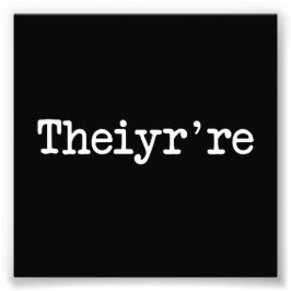 Foto Son sus ahí son el Grammer Typo