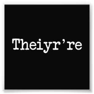 Foto Son sus ahí son el Grammer Typo