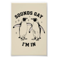Sonidos de pingüino gay suenan gay estoy en vintag