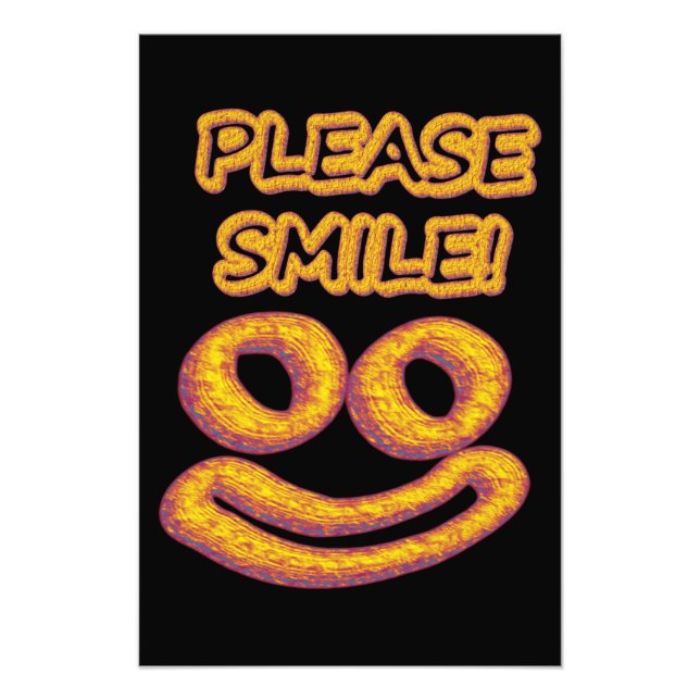 Foto "¡Sonríe, por favor!" Diseño Cuto. Comprar ahora (Frente)