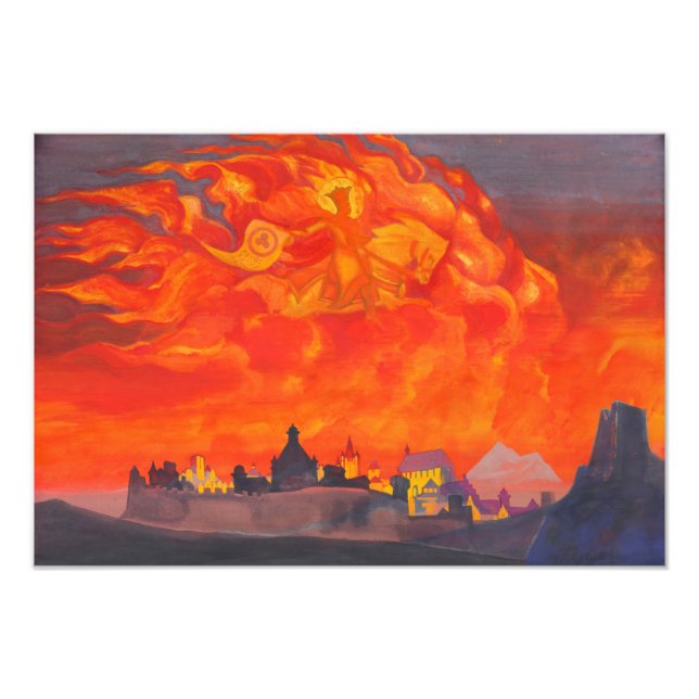 Foto Sophia, la Sabiduría del Todopoderoso de Roerich (Frente)