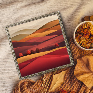 Foto Sorprendente oasis del desierto con colores vivos