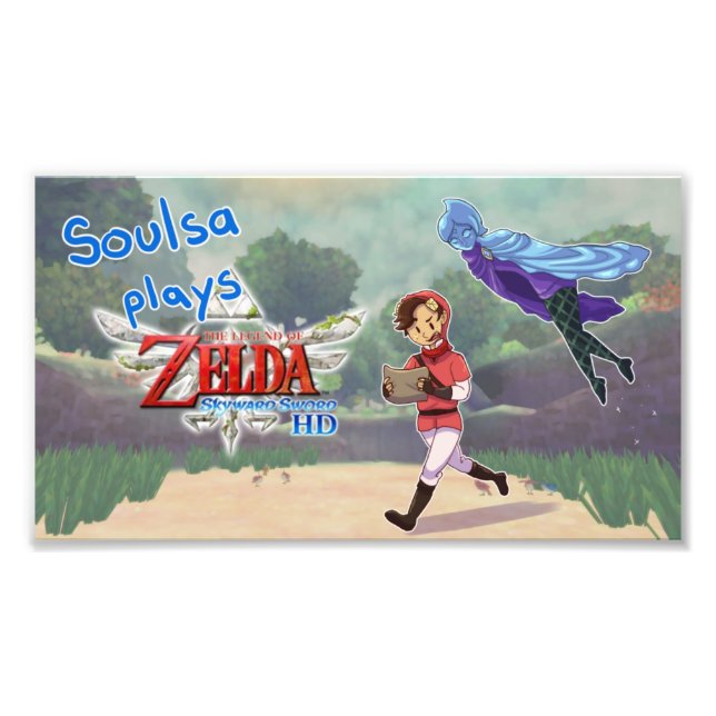 Foto Soulsa reproduce Skyward Sword HD Photo Print (Frente)
