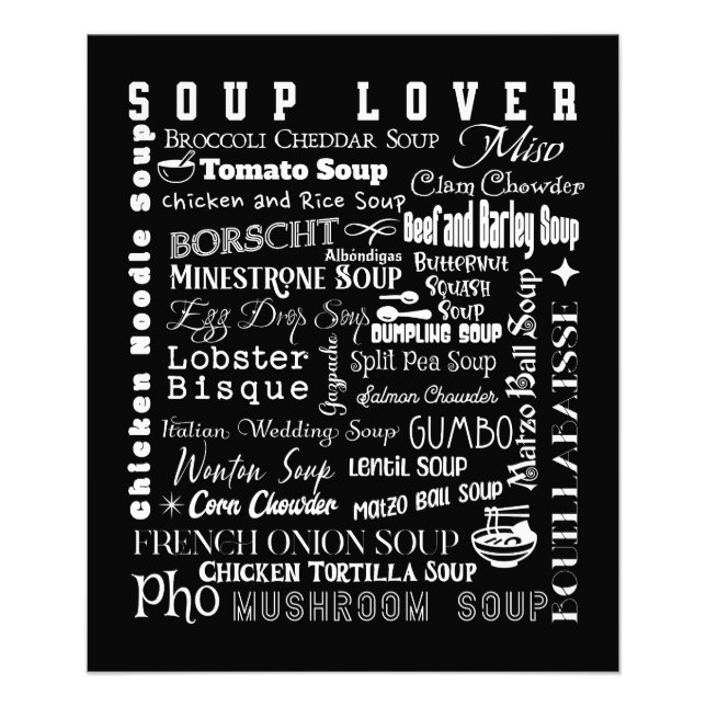 Foto Soup Lover Soups (Frente)