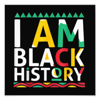 Foto Soy afroamericano de historia negra