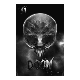 Foto Soy Doom Fractal Skull