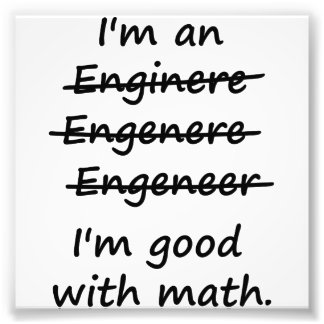 Foto Soy ingeniero y soy bueno en matemáticas