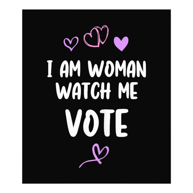 Foto Soy mujer, mírame votar (Frente)