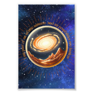 Foto Soy parte de un universo infinito