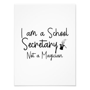 Foto Soy secretaria de escuela, no mago