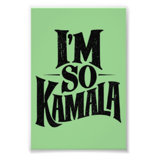 Foto Soy tan Kamala Brat Green Meme