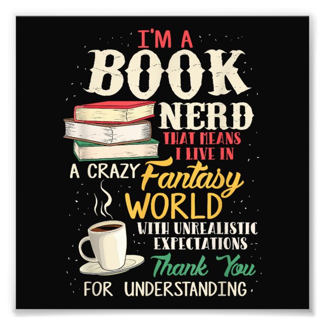 Foto Soy un friki de los libros - Amante de los libros  (Frente)