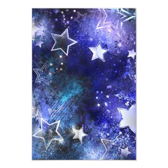 Foto Space Background with Stars (Frente)