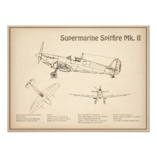 Foto Spitfire supermarino - Plano aéreo SD