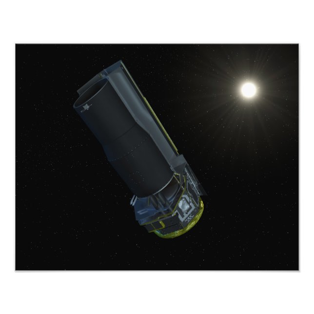 Foto Spitzer visto con luz visible (Frente)