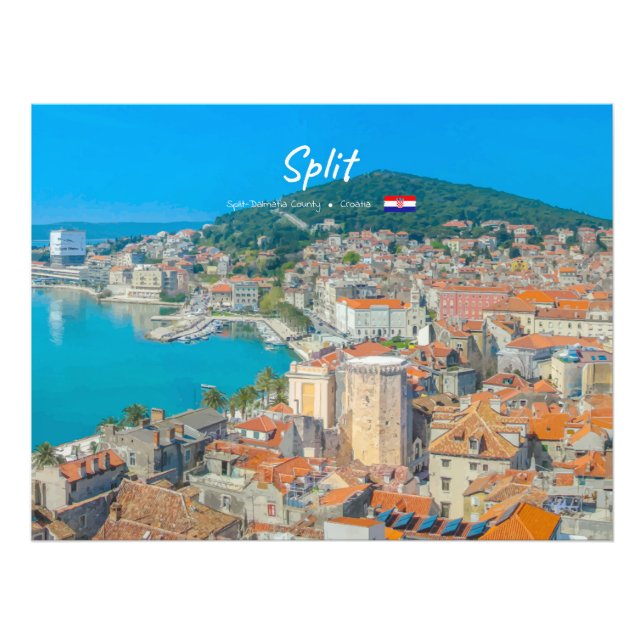 Foto Split, Croacia - Ciudad Costera (Frente)