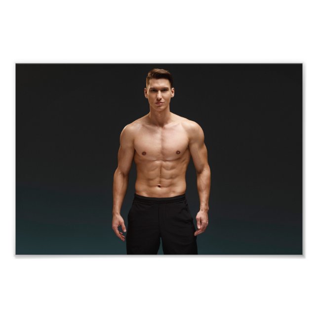 Foto Sr. Black Shorts Hot Guy Poster (Frente)