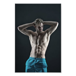 Foto Sr. Blue Shorts Hot Guy Poster