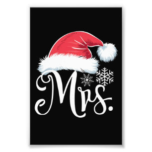 Foto Sra. Claus Parejas Navidades Pajamas Santa